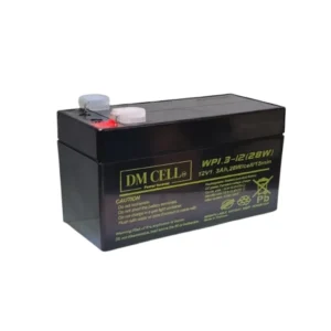 باتری ۱۲ ولت ۱.۳ آمپر ساعت DM-CELL