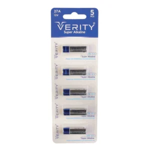 باتری ریموتی وریتی مدل A27 بسته ۵ عددی