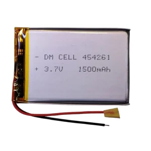 باتری لیتیوم پلیمر دی ام سل مدل 454261 ظرفیت 1500 میلی آمپر ساعت