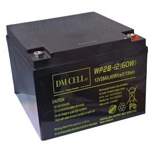 باتری سیلد اسید 12 ولت 28 آمپر ساعت دی ام سل
