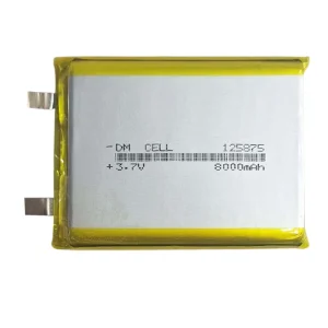 باتری لیتیوم پلیمر دی ام سل مدل 125875 ظرفیت 8000 میلی آمپر ساعت
