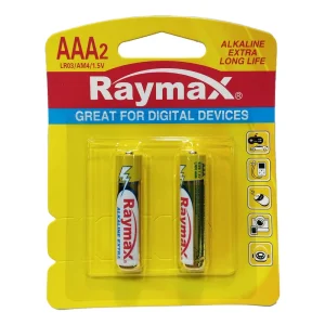 باتری نیم قلمی ریمکس مدل Alkaline بسته دو عددی