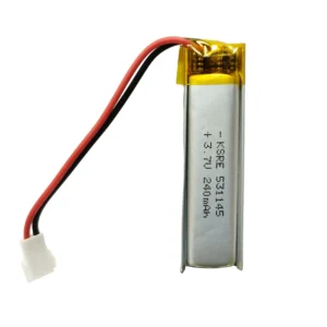 باتری لیتیوم پلیمر مدل 531145 ظرفیت 240 میلی آمپر ساعت