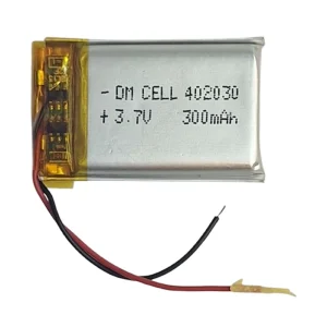 باتری لیتیوم پلیمر دی ام سل مدل 402030 ظرفیت 300 میلی آمپر ساعت
