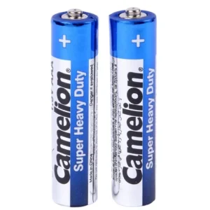 باتری نیم قلمی کملیون مدل Super Heavy Duty بسته دو عددی شیرینگ