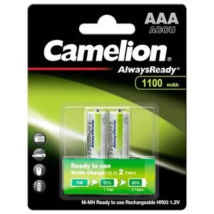 باتری نیم قلمی قابل شارژ کملیون مدل Always Ready ظرفیت 1100 میلی آمپر ساعت