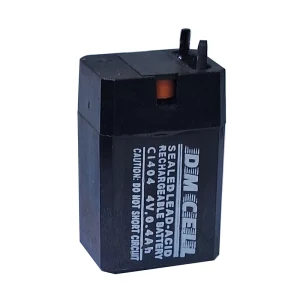 باتری سیلد اسید دی ام سل ۴ ولت 400 میلی آمپر ساعت