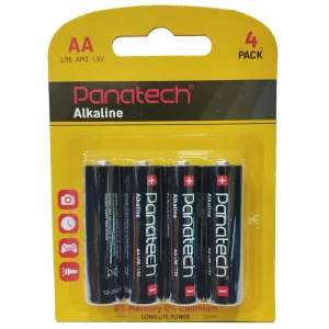 باتری قلمی پاناتک مدل Alkaline بسته 4 عددی