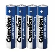 باتری نیم قلمی کملیون مدل Super Heavy Duty بسته 4 عددی شیرینگ