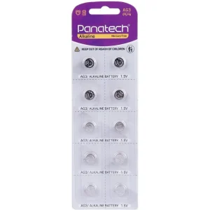 باتری ساعتی پاناتک مدل AG3 بسته 10 عددی