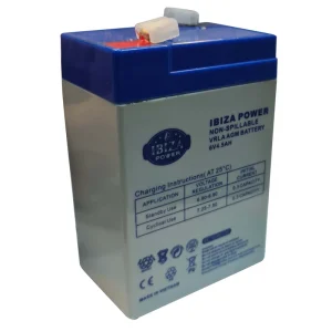 باتری سیلد اسید 6 ولت 4.5 آمپر ساعت ایبیزا