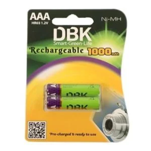 نیم قلمی قابل شارژ دی بی کی ظرفیت 1000 میلی آمپر ساعت